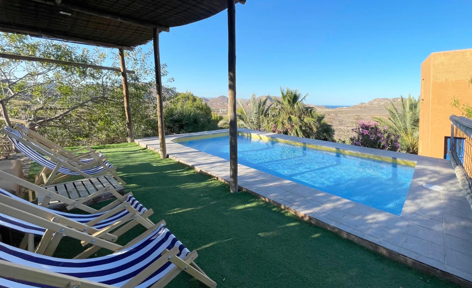 El Risco Colorado, Cabo De Gata Villa Rodalquilar Eksteriør bilde